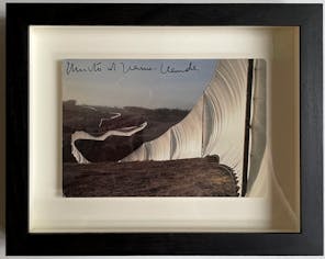 【Signed Card】Christo & Jeanne-Claude：Running Fence, Sonoma and Marin Counties, California, 1972-1976